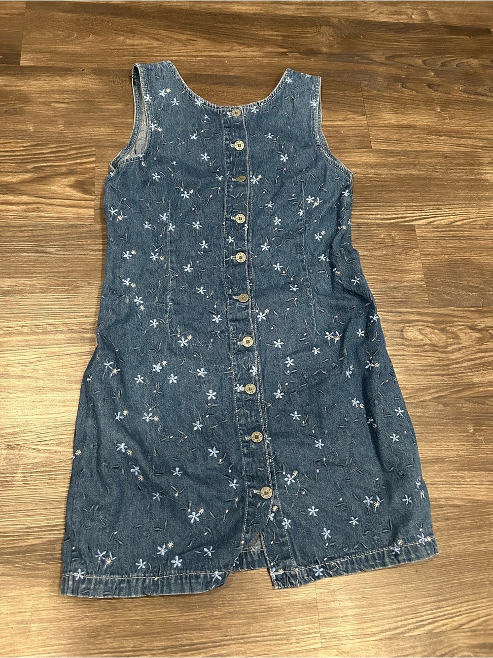 Vintage Denim Mini Dress